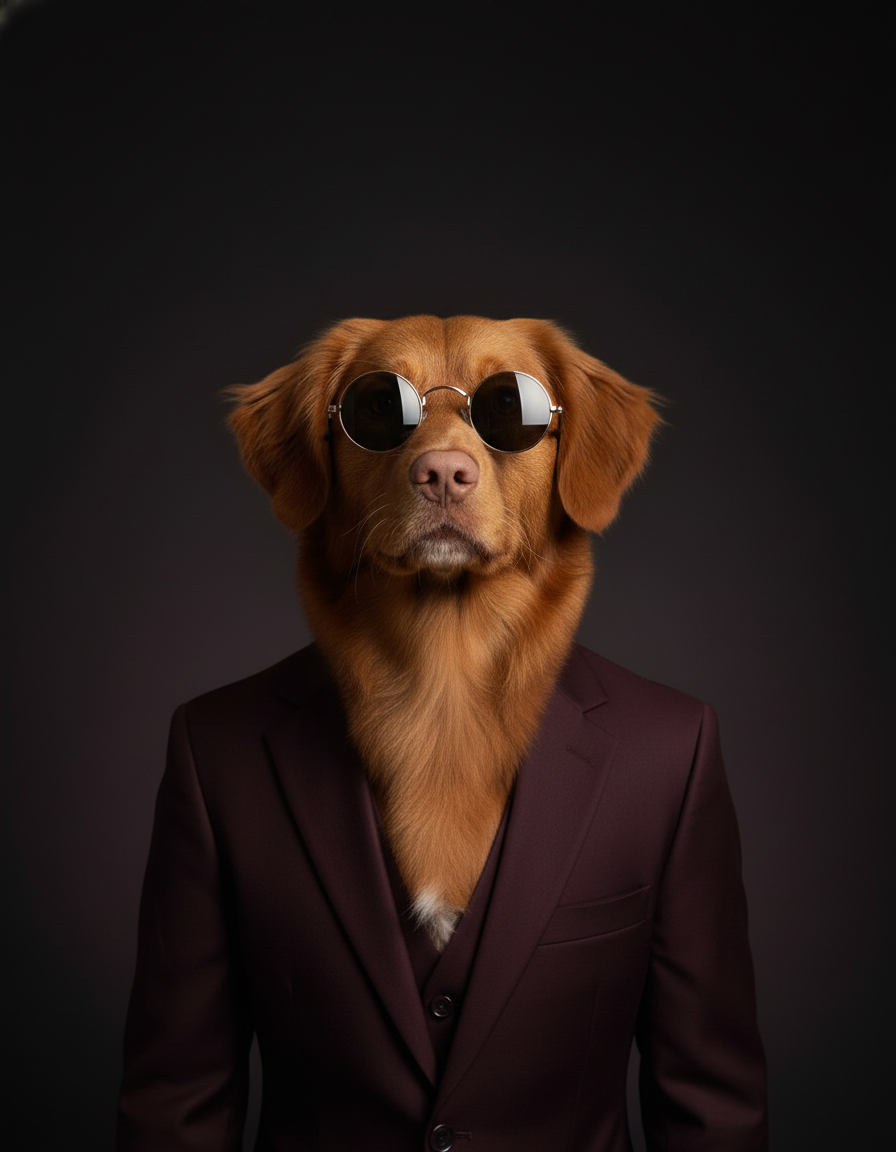 Noir kolekcija: Personaliziran digitalni portret ljubljenčka