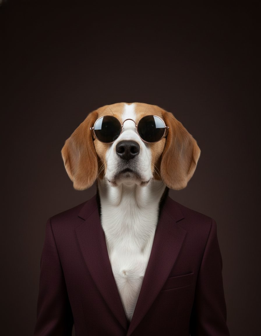 Noir kolekcija: Personaliziran digitalni portret ljubljenčka